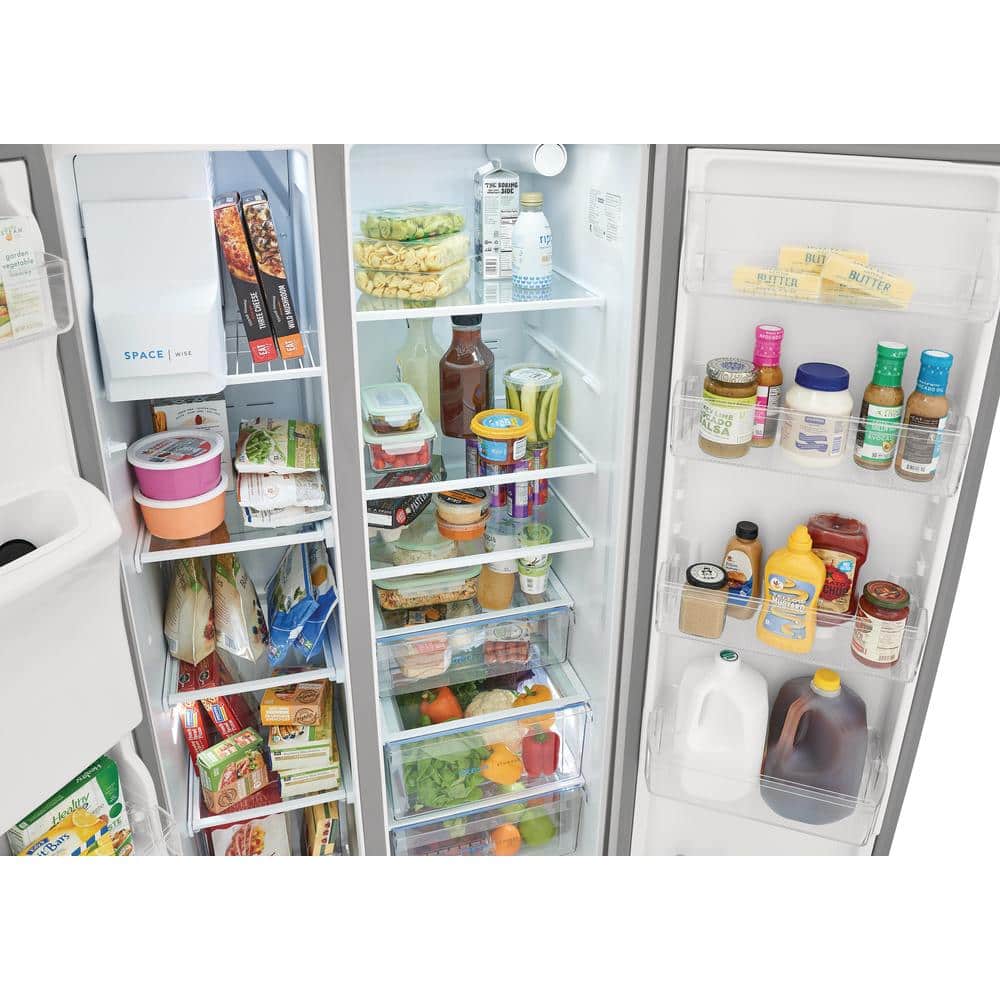 Frigidaire 22.3 Cu. Ft. 36" Counter Depth Side By Side Refrigerator