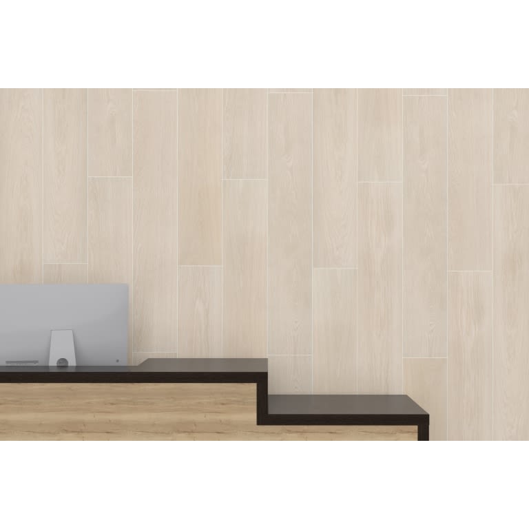 BB WOOD OAK WHITE 8X47