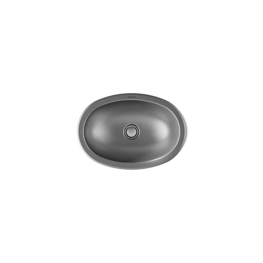 Bolero 15" Stainless Steel Drop In or Undermount Bathroom Sink
