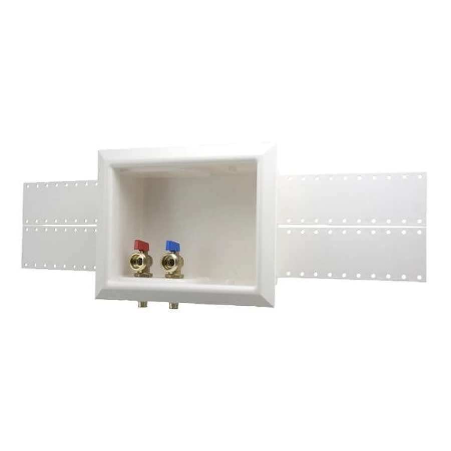 Outlet Box, For Use With Dual Drain Washing Machine, Polystyrene