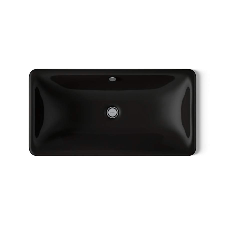 Iron Plains 30" Cast Iron Drop-In or Undermount Bathroom Sink with Overflow