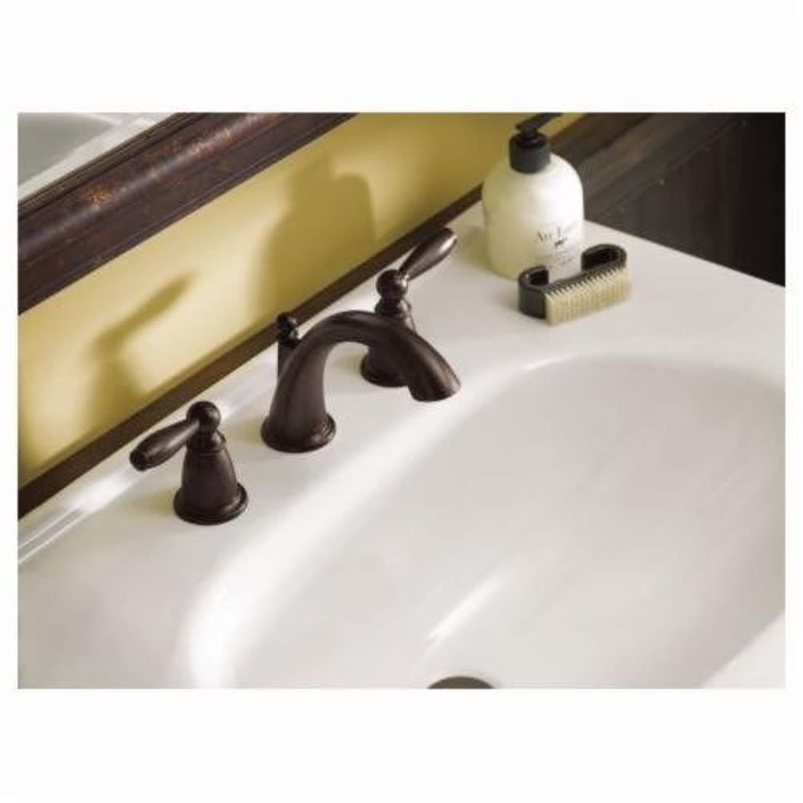 Brantford™ Widespread Lavatory Faucet, ADA, 2 Handle, 3-Hole, 1.2 gpm, Oil Rubbed Bronze