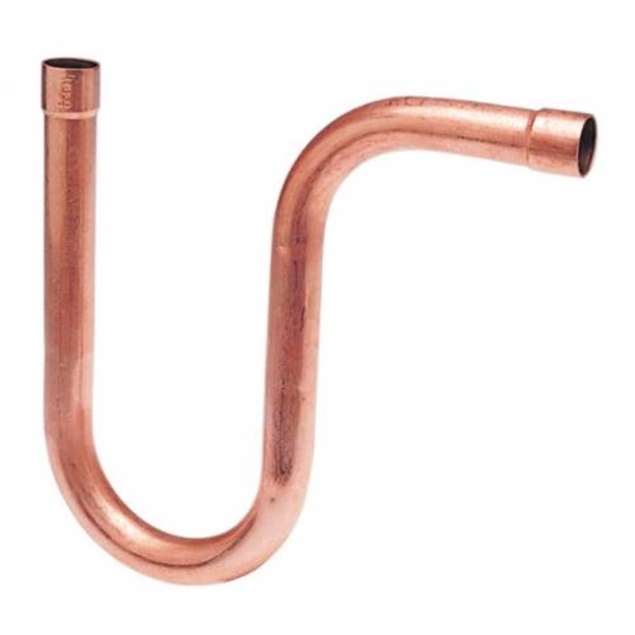 Suction Line P-Trap, 2 in, C, Copper
