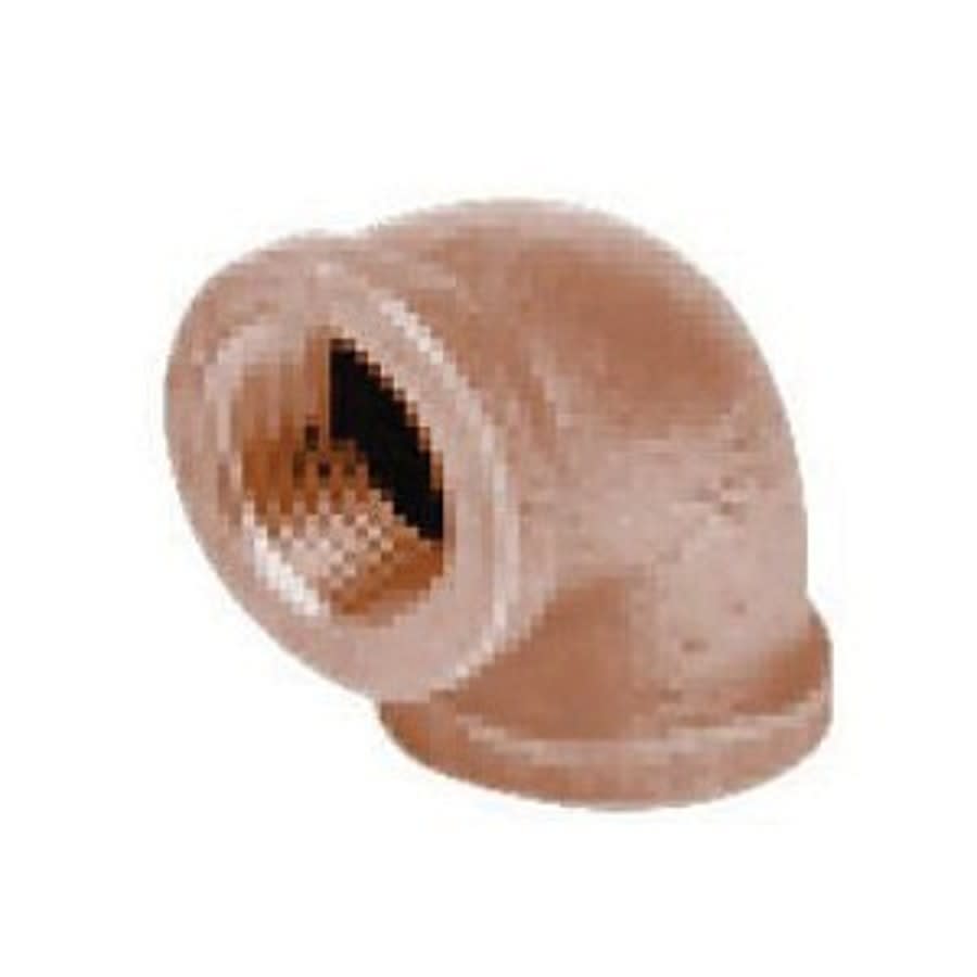 90 deg Elbow, 1-1/2 in, FNPT, Lead Free Brass, Rough Brass