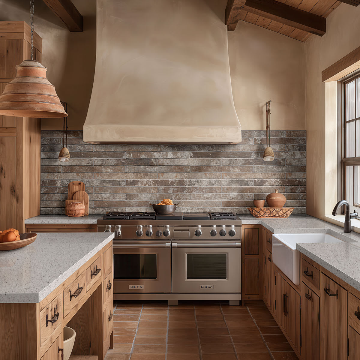 Brickstone Rustique red