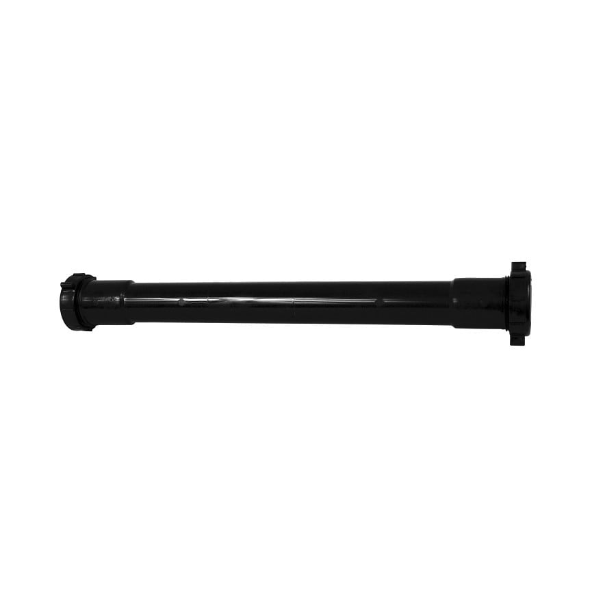 Tubular Extension, 1-1/2 in, Slip Joint, Black