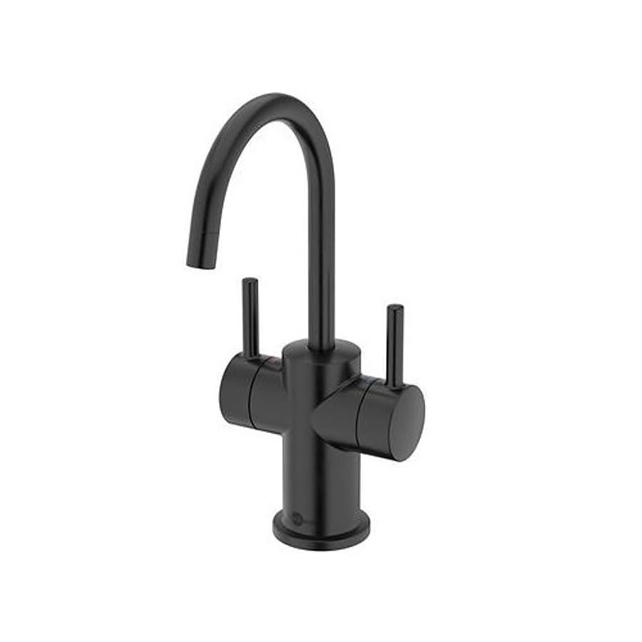 Modern Water Dispenser, Lever Handle, Matte Black