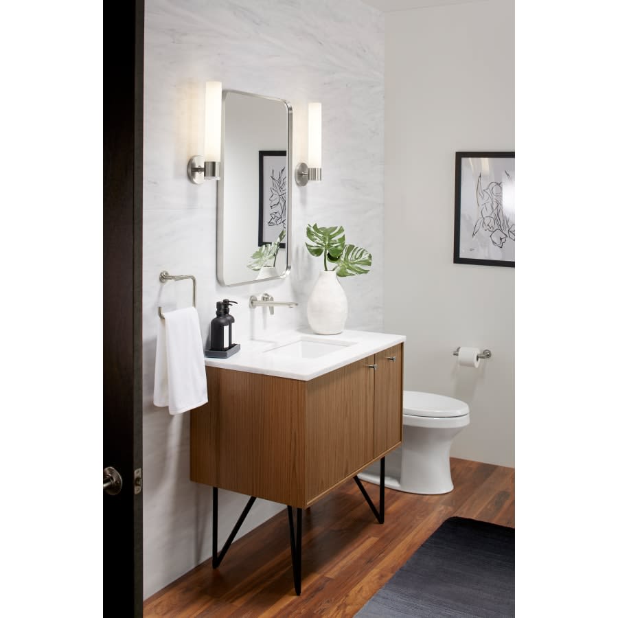 Essential 22-1/16" W x 34-1/16" H Rectangular Framed Bathroom Mirror