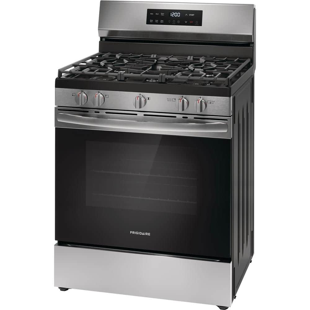 Frigidaire 30" Gas Range With Steam Clean