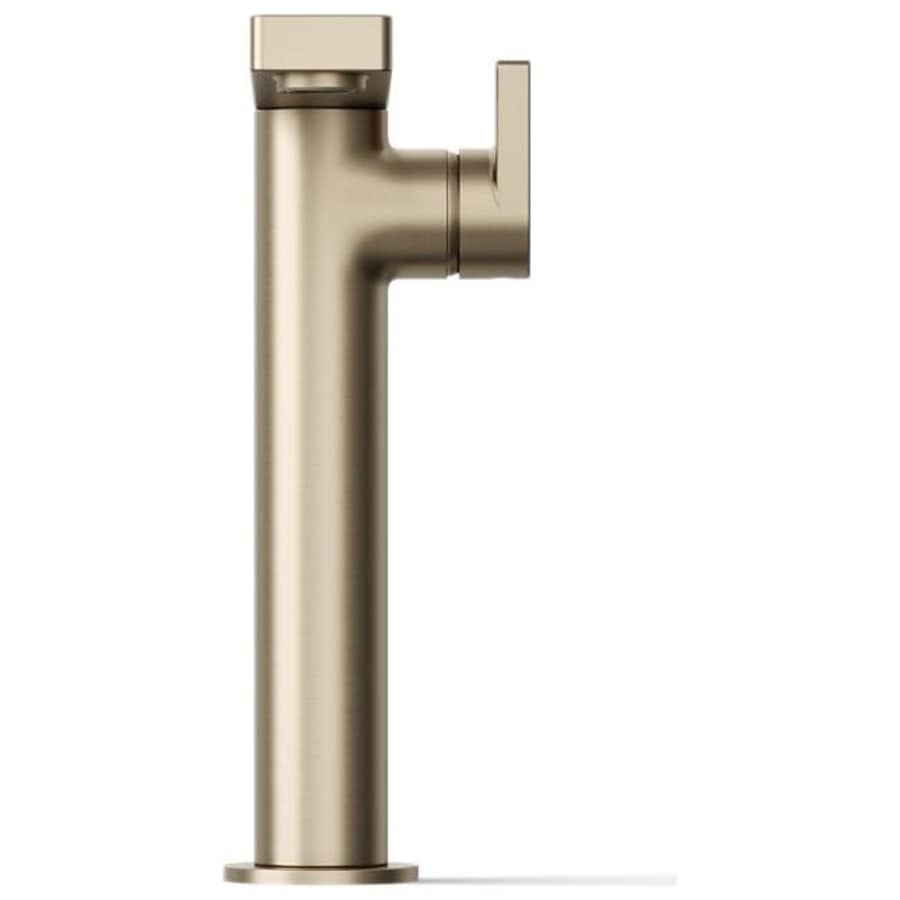 Composed 1.2 GPM Vessel Single Hole Bathroom Faucet with Pop-Up Drain Assembly