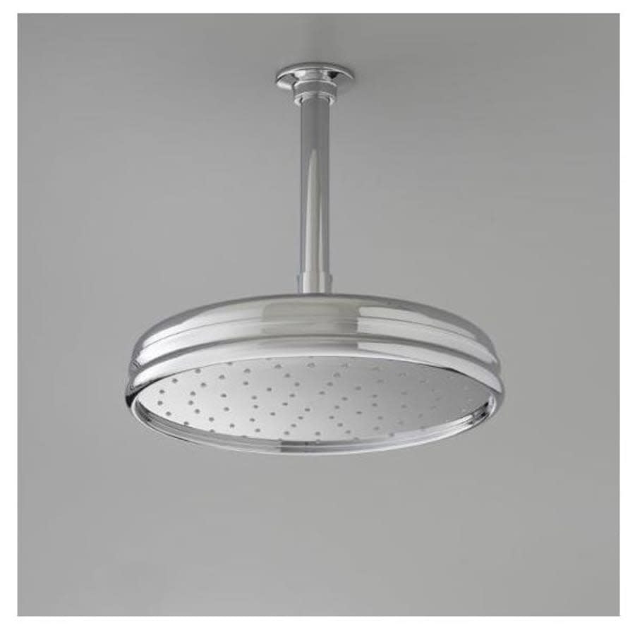 Traditional Round 10" Single Function 2.5 GPM Rainhead with MasterClean Sprayface and Katalyst Air-Induction Technology