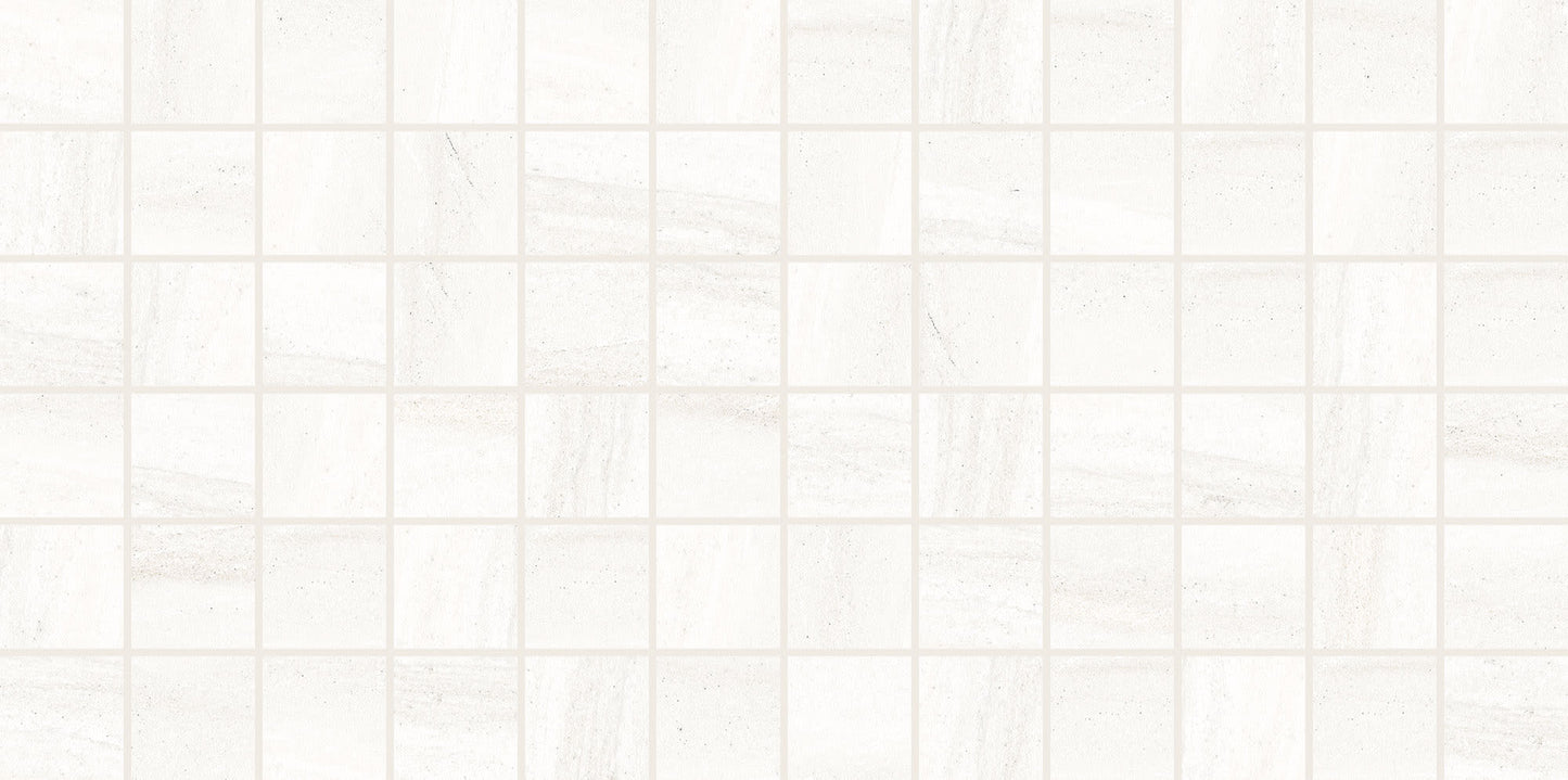 Linden Point Bianco Straight Joint 2X2 Matte