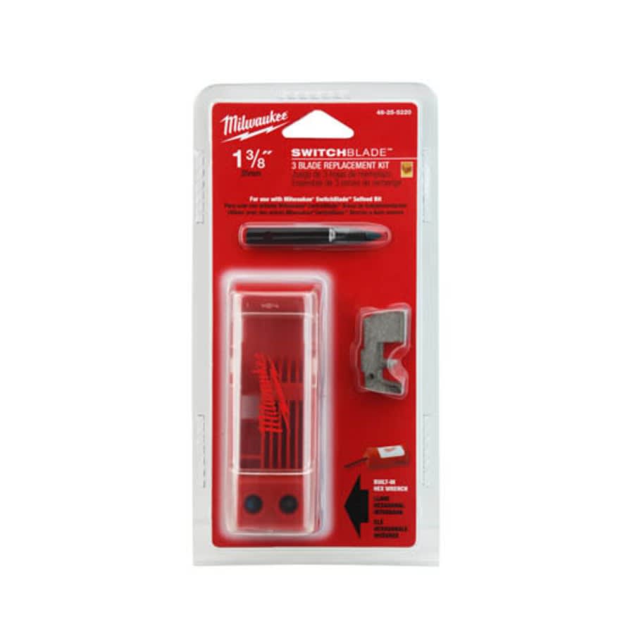 SwitchBlade™ 7-Piece Blade Replacement Kit, 1-3/8 in, 3-Pack