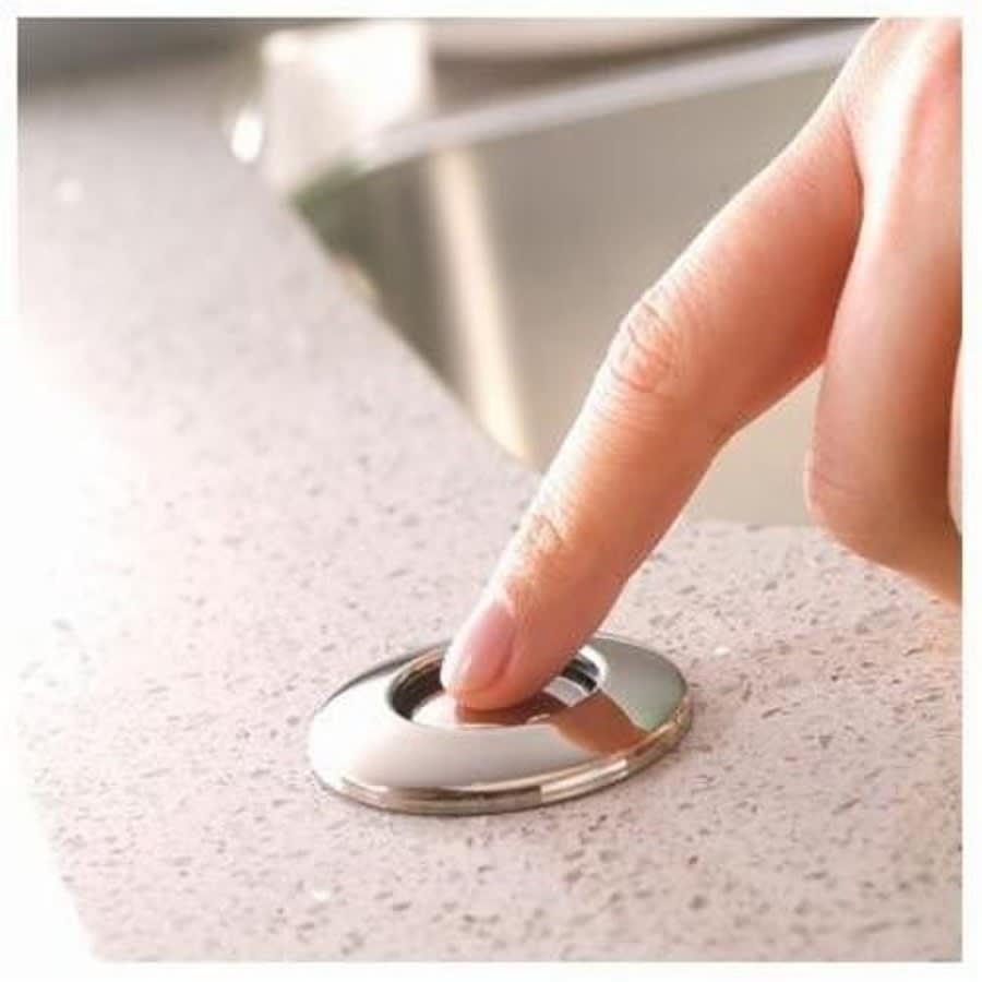 STC Air Switch Button, Satin Nickel