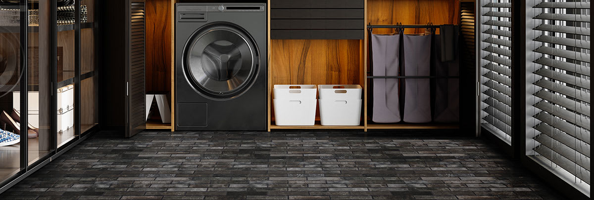 Brickstone Charcoal Brick Wall Tile