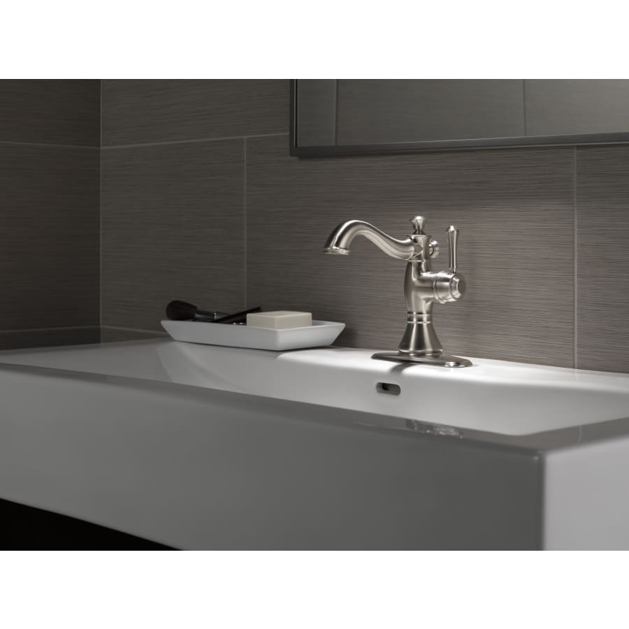 Cassidy Single Hole Bathroom Faucet with Pop-Up Drain Assembly - Includes Lifetime Warranty