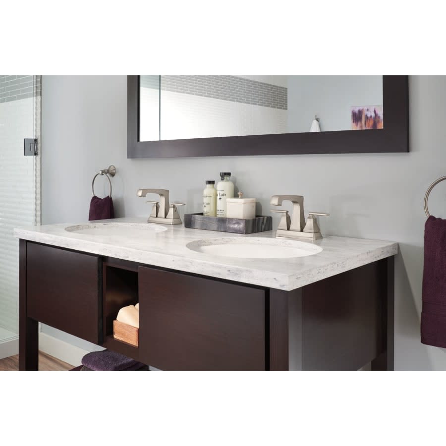 Ashlyn 1.5 GPM Centerset Bathroom Faucet with Plastic Drain Assembly - For Trade Professionals Less Instructions and Aerator Wrench