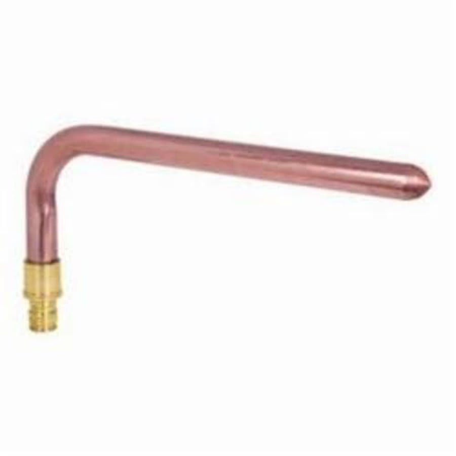 4 x 8 in L Stub Elbow, 1/2 in, C, Copper