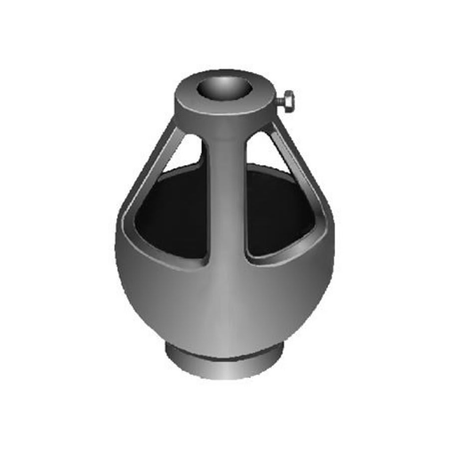Air Gap, 1-1/4 in Inlet, 2 in, No Hub Outlet, Cast Iron