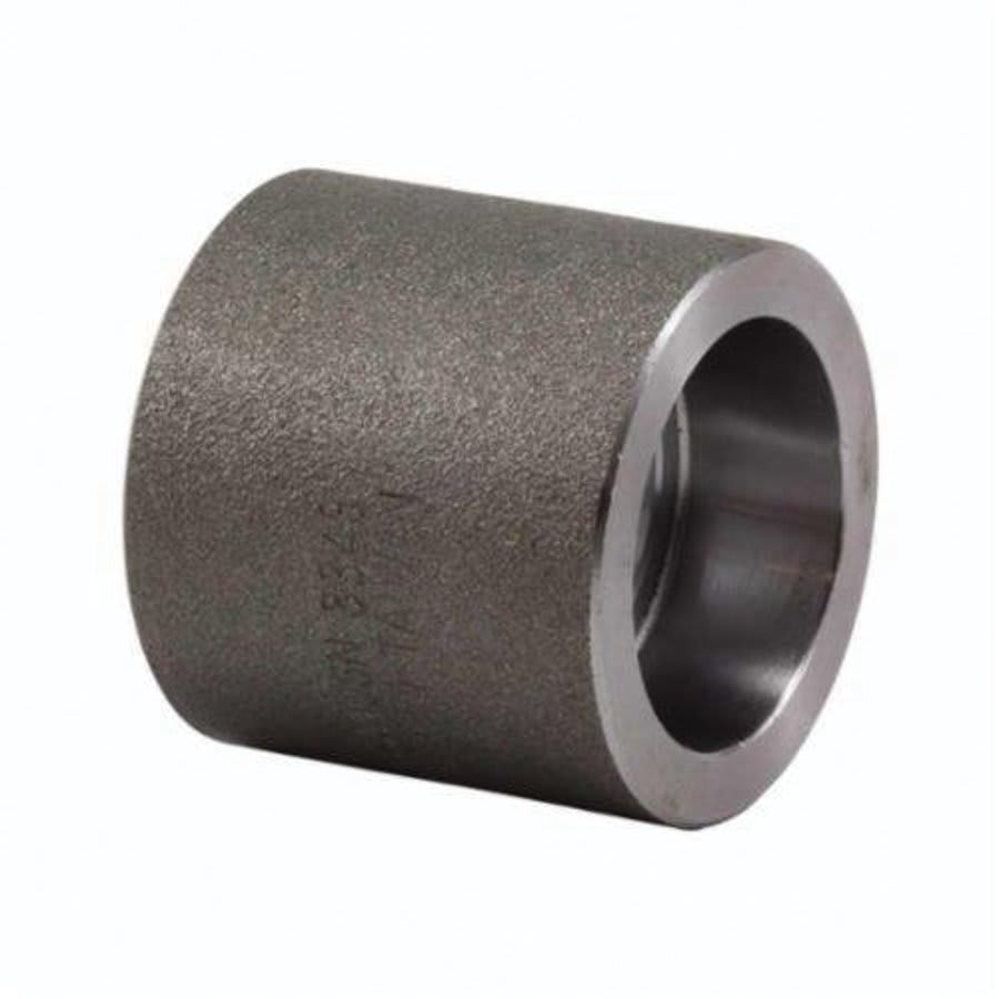 Coupling, 3 in, Socket Weld, SCH 80/XH, Forged Steel, 3000 lb