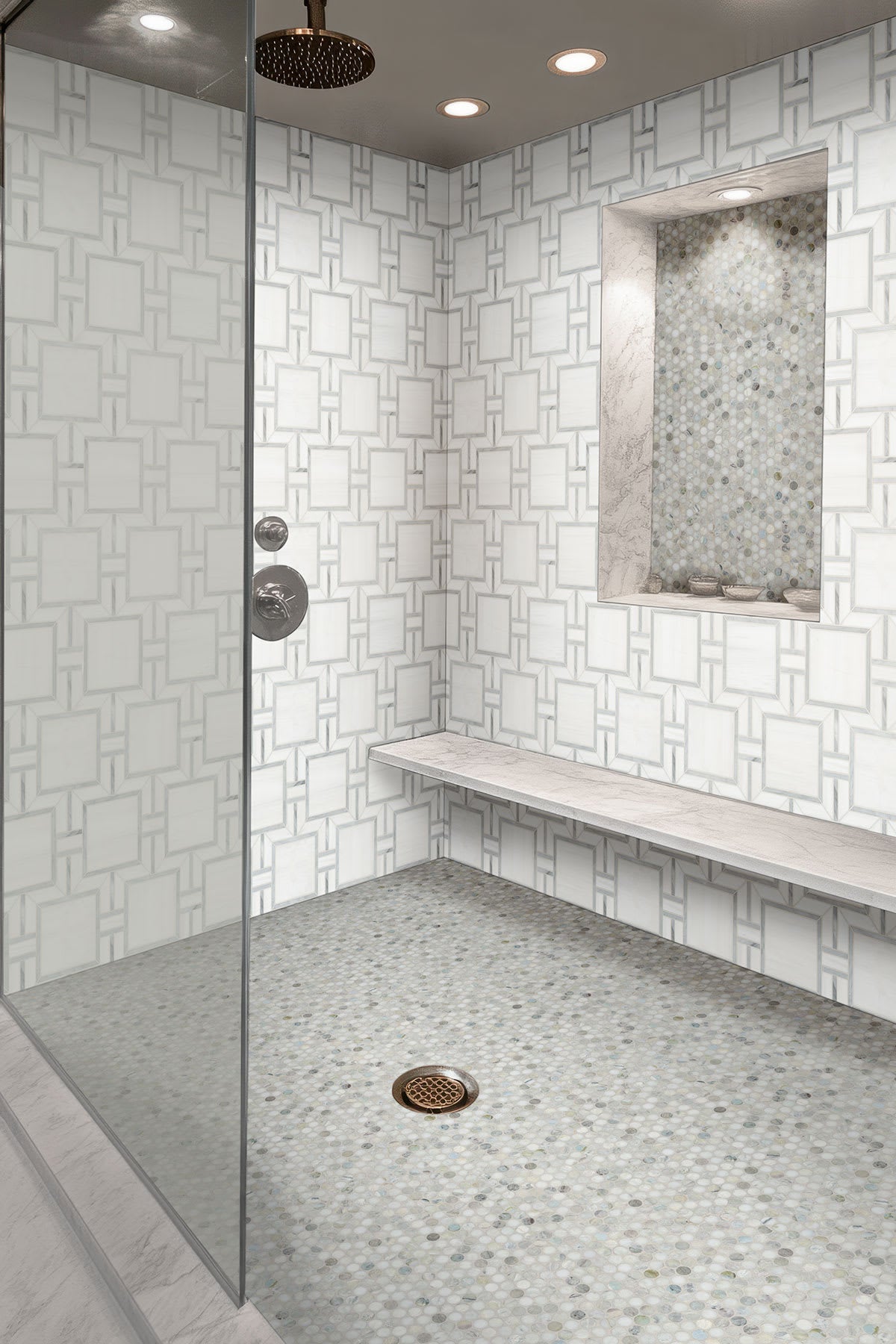 Cloudland Round Pattern Polished