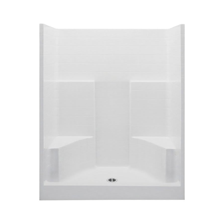 Everyday Shower Stall, Acrylic, White