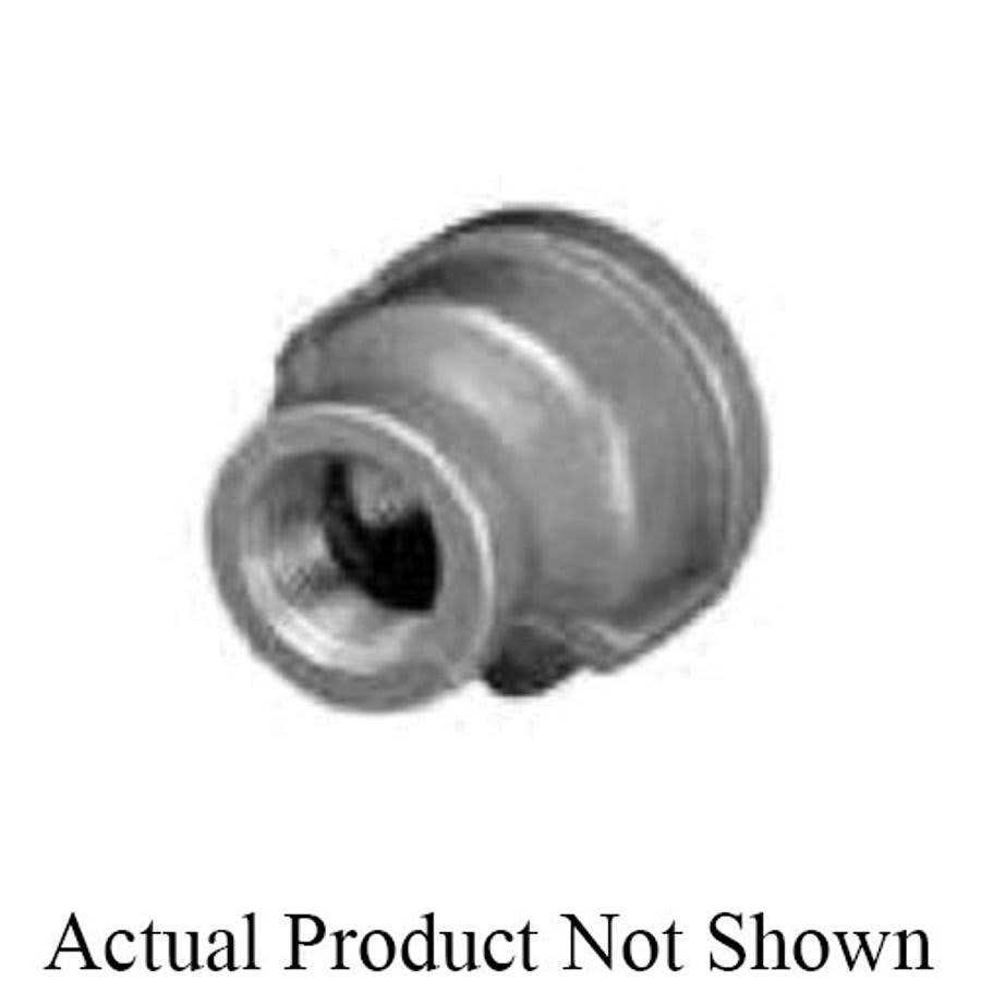 Reducer Coupling, 1-1/4 x 1/2 in, FNPT, 150 lb, Malleable Iron, Black