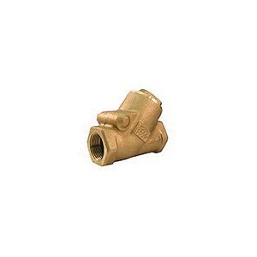 Swing Check Valve, 2-1/2 in, FNPT, Bronze