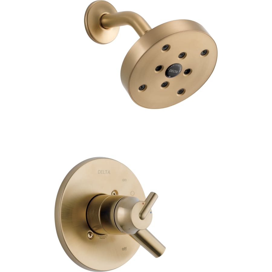 Trinsic Monitor 17 Series Dual Function Pressure Balanced Shower Only with Integrated Volume Control - Less Rough-In Valve