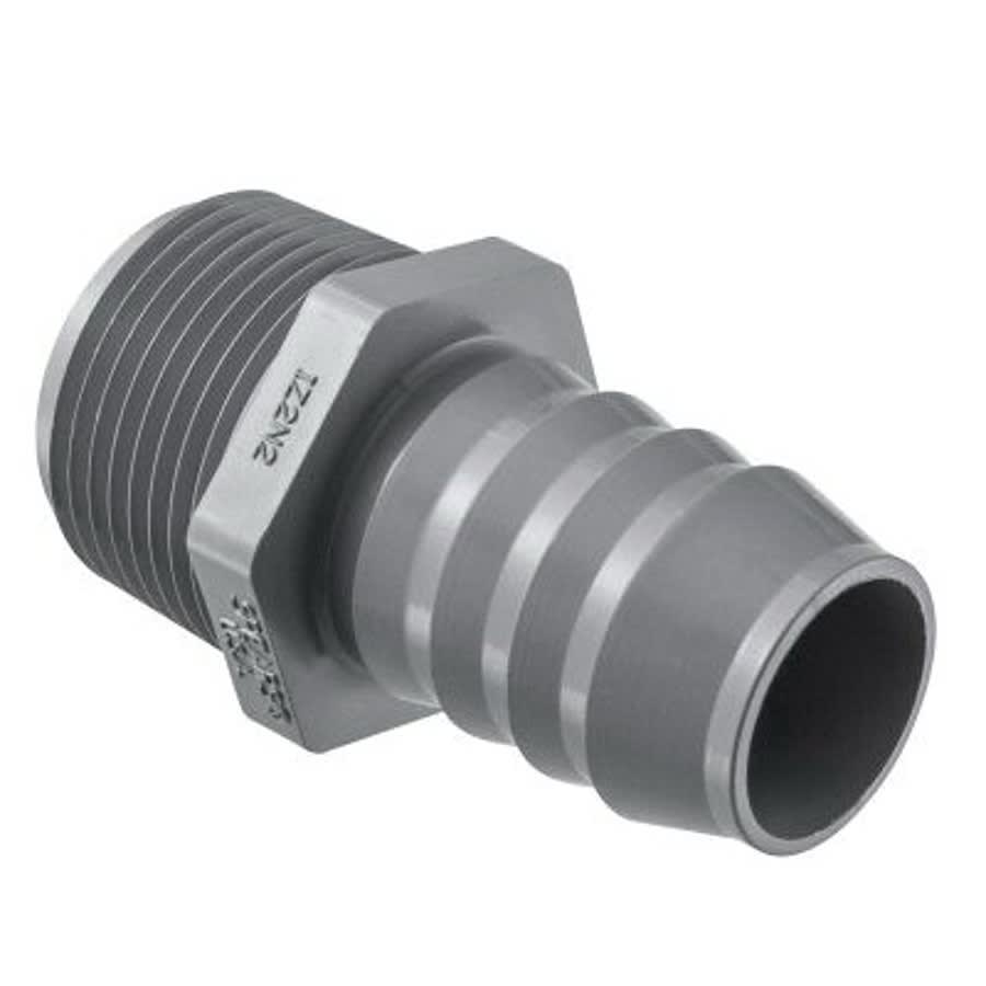 Male Adapter, 1-1/2 in, Insert x MNPT, SCH 40/STD, PVC
