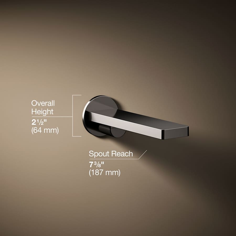 Composed 7-3/8" Tub Spout