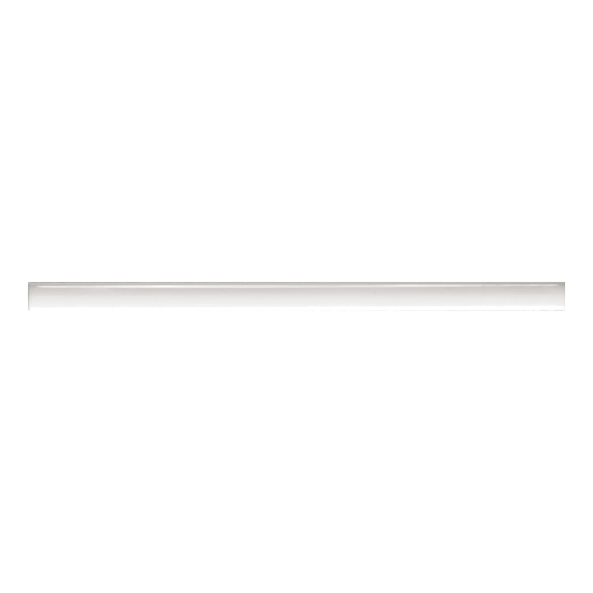 Clara .5" x 12" Glossy Ceramic Jolly Trim in Grey