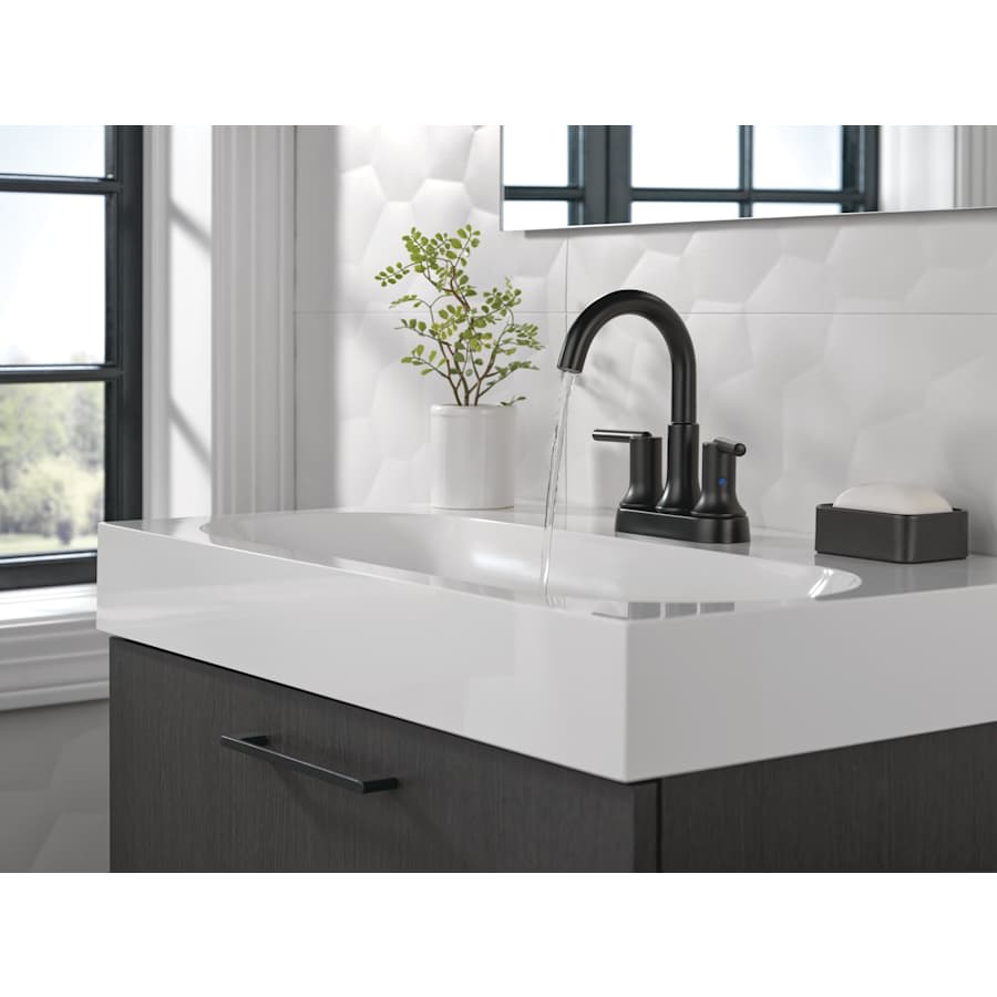 Trinsic 1.2 GPM Centerset Bathroom Faucet with Metal Push-Pop Drain Assembly