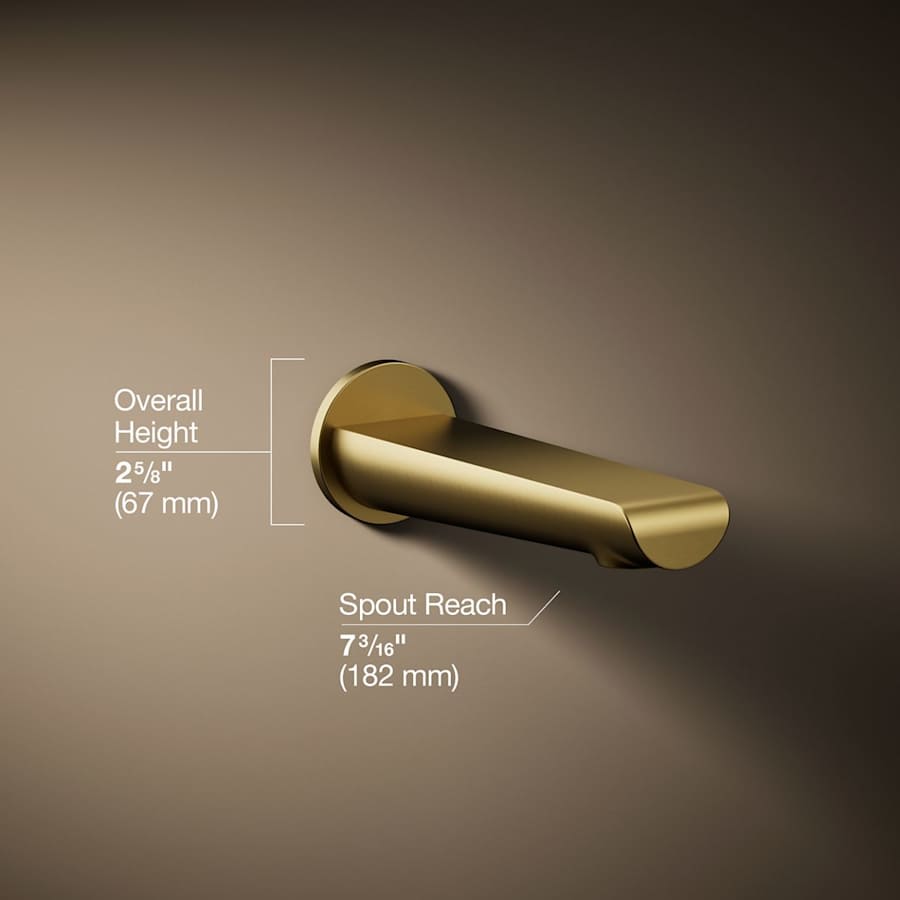 Avid 7-3/16" Tub Spout