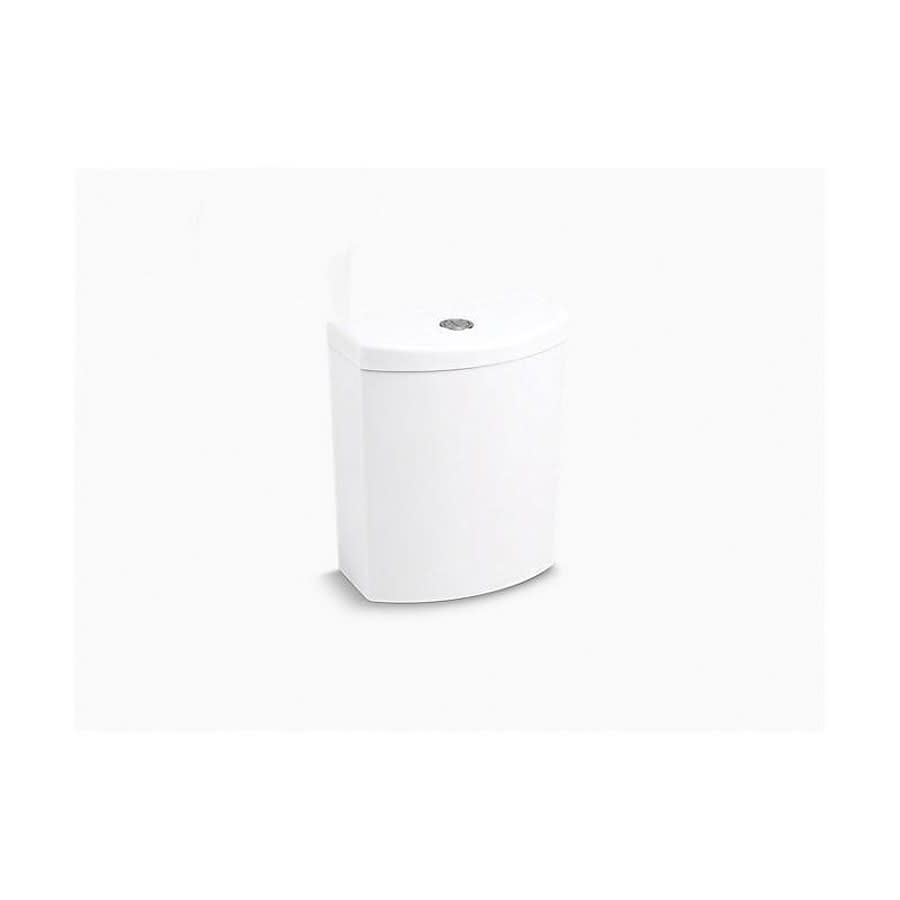 Persuade® Curv Toilet Tank, Bowl Mount, Top Push Button, 1/1.6 gpf Dual Flush, White