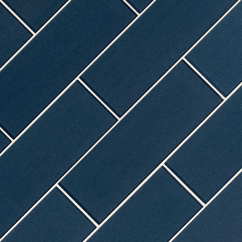 Midnight Glass Subway Tile