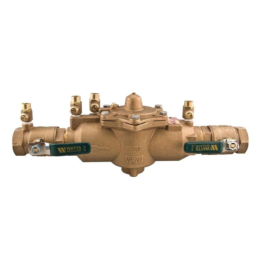 LF009 Reduced Pressure Backflow Preventer, 1-1/2 in, FNPT, Bronze