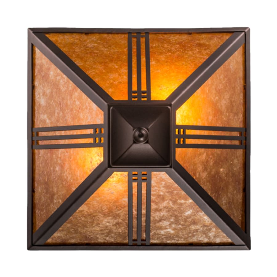 Prairie Loft 2 Light 19" Wide Semi-Flush Ceiling Fixture