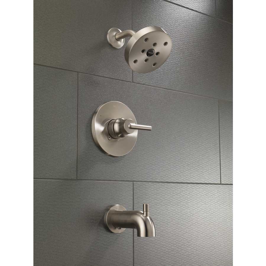 Trinsic Monitor 14 Series Single Function Pressure Balanced Tub and Shower - Less Rough-In Valve