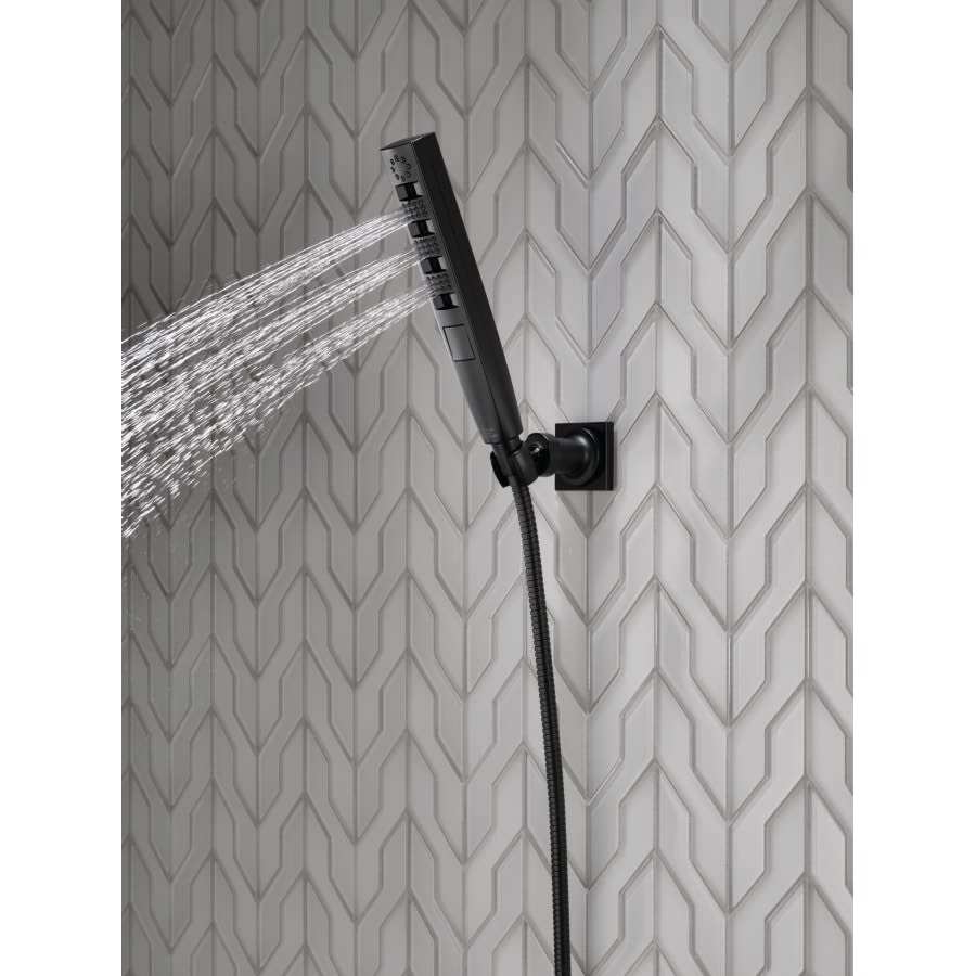 Universal Showering 1.75 GPM Multi Function Hand Shower Package with Touch-Clean and H2Okinetic® Technologies - Includes Hose and Mounting Bracket