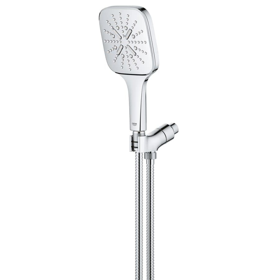 Rainshower 1.75 GPM Multi Function Hand Shower with StarLight, DreamSpray, EcoSpray and Speed Clean - Includes Hose