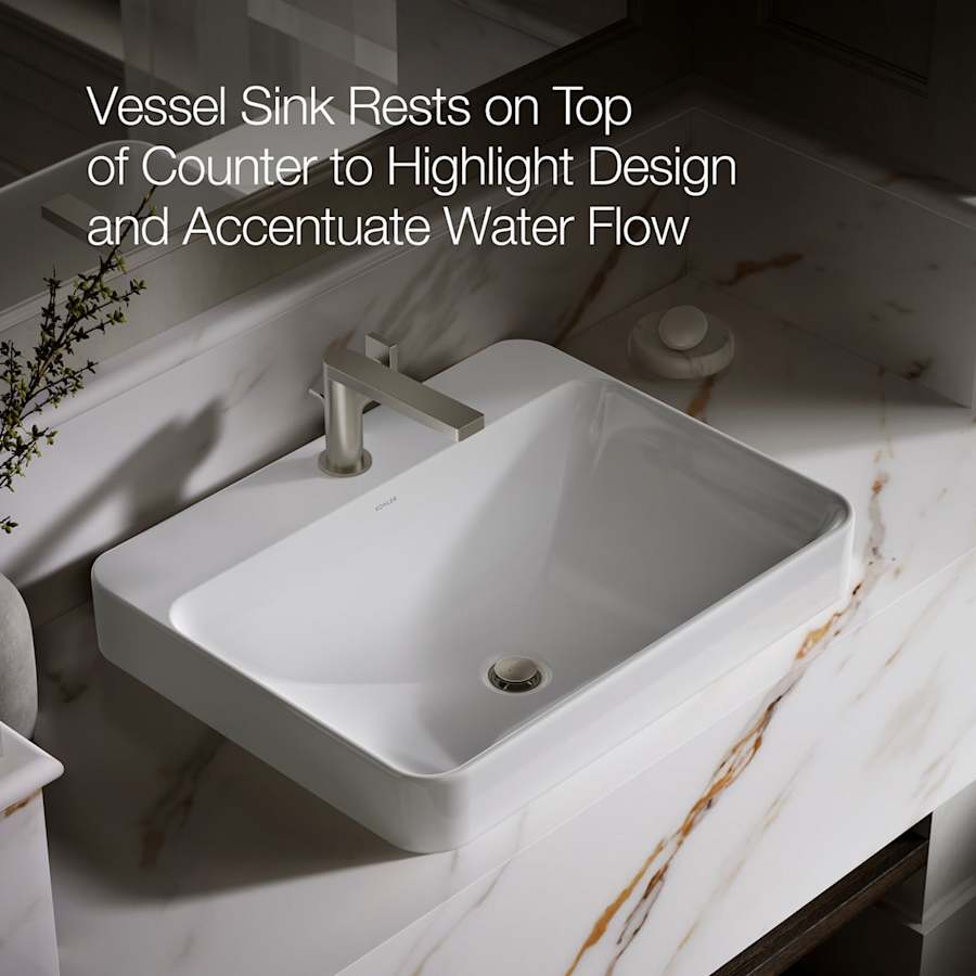 Vox 22" Vessel Sink with Overflow