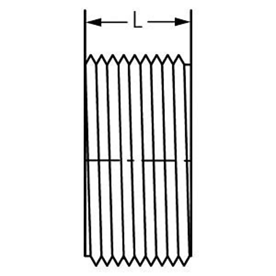 Cleanout Plug, 2 in, MNPT (Flush Style), DWV, PVC