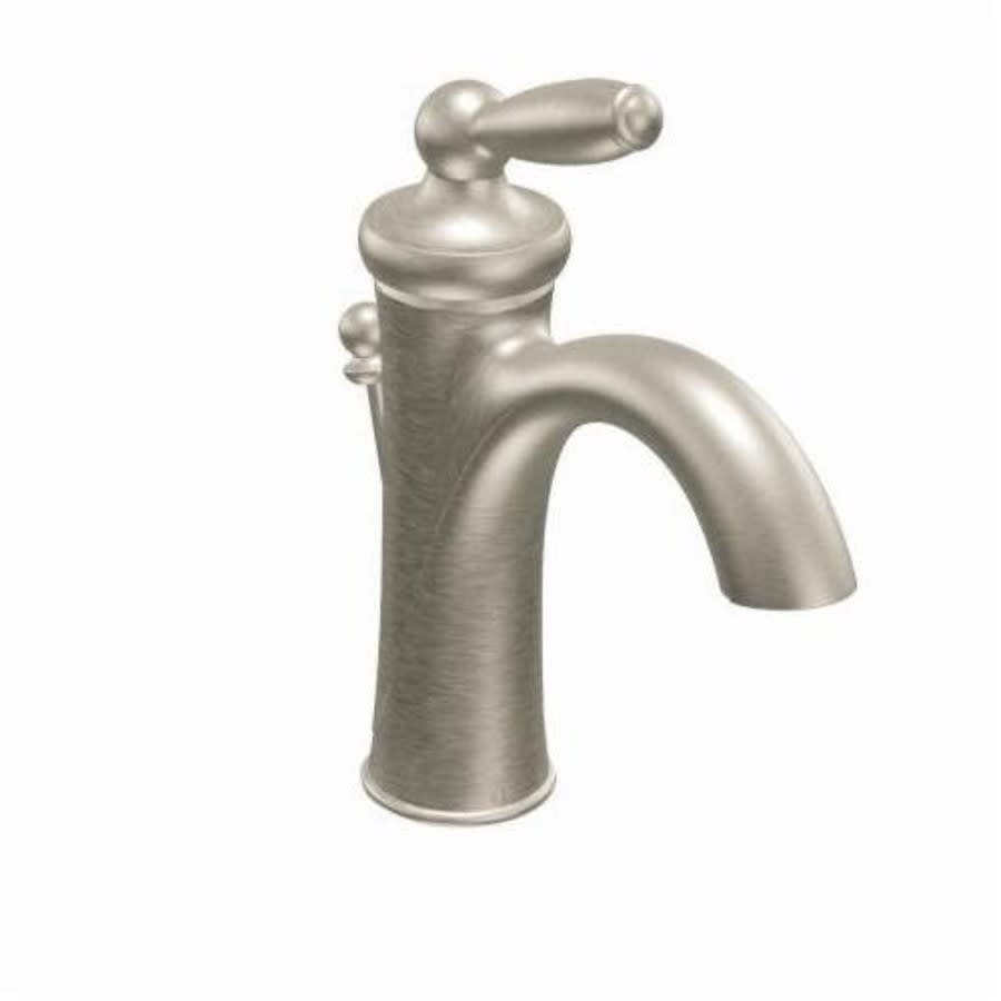 Brantford™ Single Hole or Centerset Lavatory Faucet, ADA, 1 Handle, 1 or 3-Hole, 1.2 gpm, Brushed Nickel