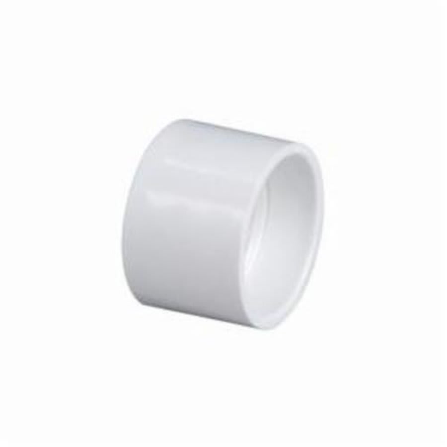 Coupling, 6 in, Hub, DWV, PVC