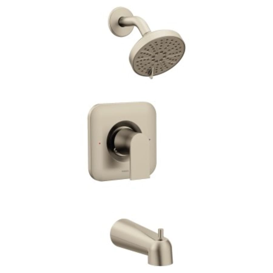 Genta LX Tub and Shower Trim Package with Multi Function Shower Head - Less Valve