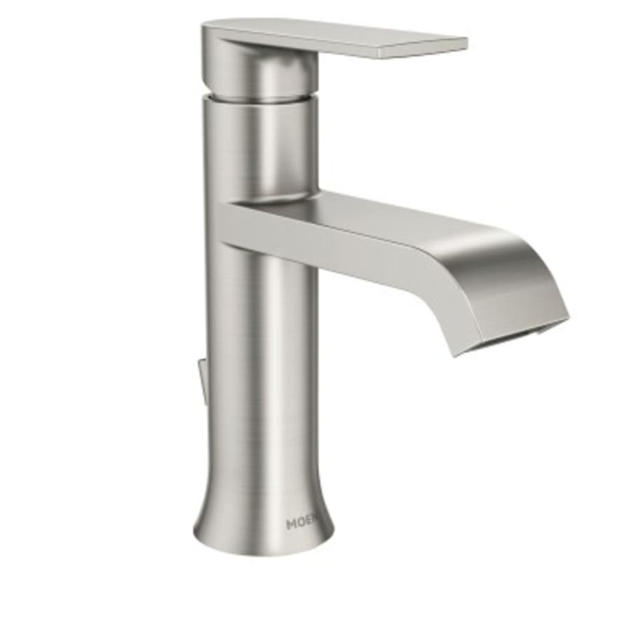 Genta 1.2 GPM Single Hole Bathroom Faucet with Lift Rod Drain Assembly