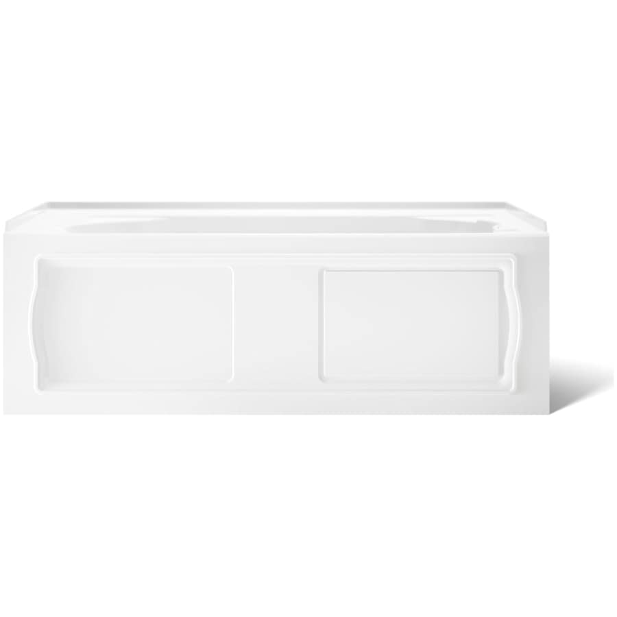 Devonshire Collection 60" Three Wall Alcove Soaking Bath Tub with Right Hand Drain