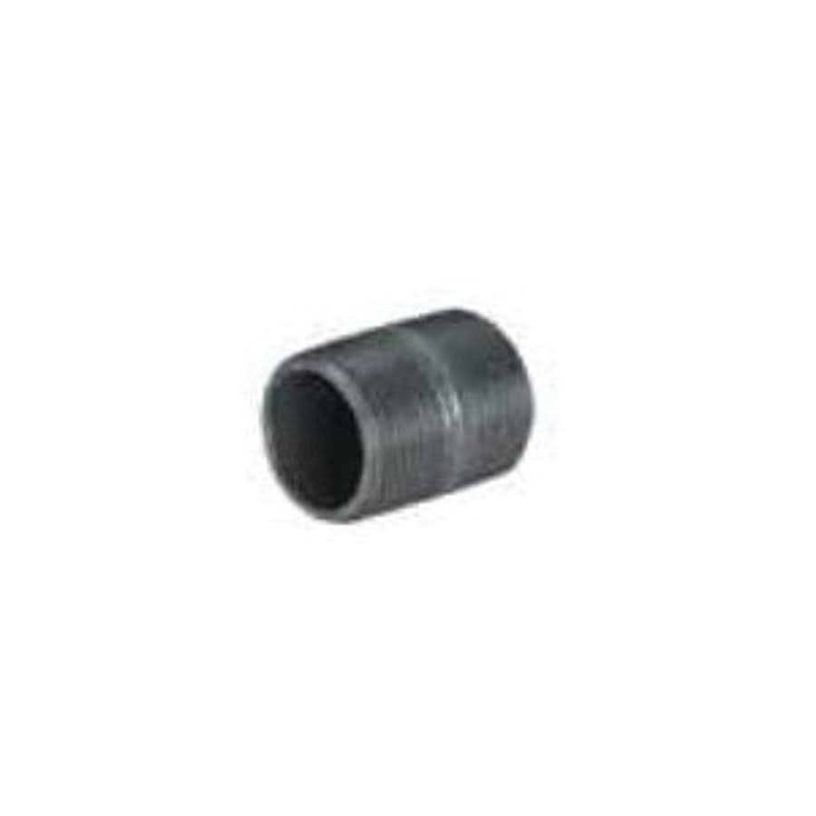 Nipple, 6 in, 8 in L, MNPT, Steel, Black, SCH 40/STD