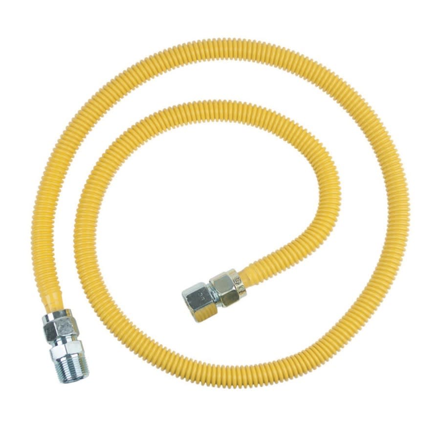 Gas Flex, 1/2 in ID, 3/4 in, FNPT x MNPT, 60 in L